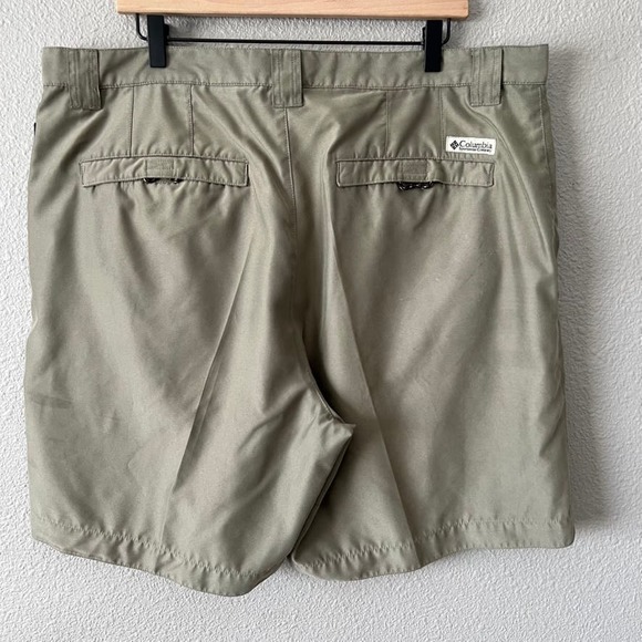 Vintage Columbia Mens Pleat Front Pocket Casual Sportswear Shorts 40 - Picture 4 of 9